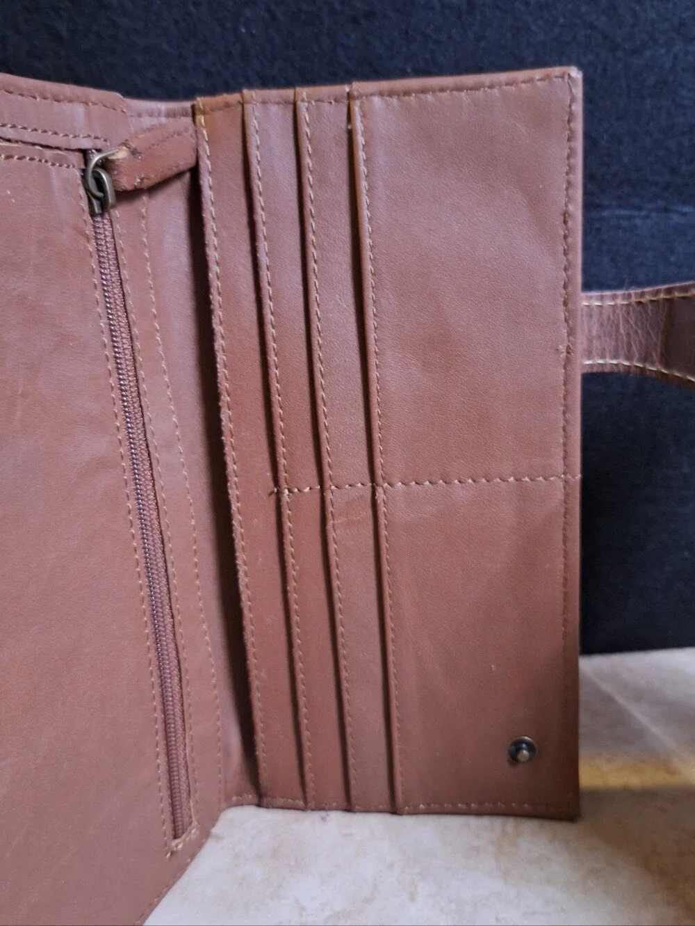 Myra Brownie Dream Rug And Leather Wallet Slim Fold Snap Close Western  8